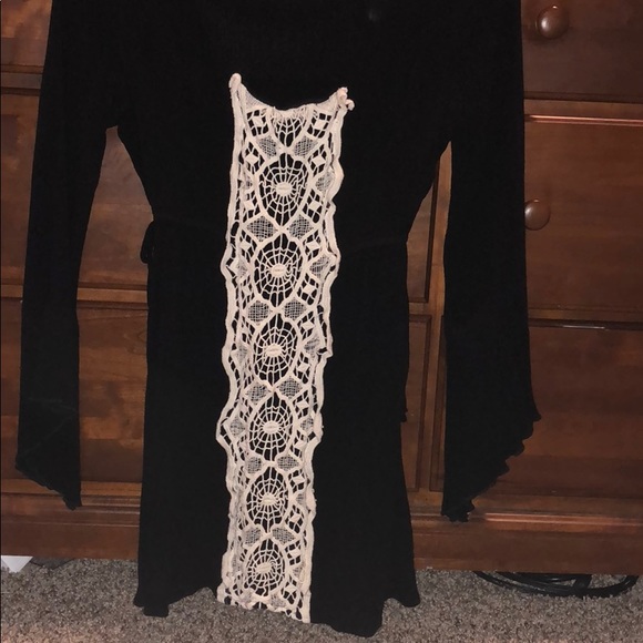 Black dressy top/dress - Picture 2 of 2